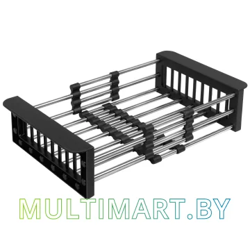 Кухонная мойка ARFEKA ECO AR 500x500+CL AR+DS AR BLACK картинка 4